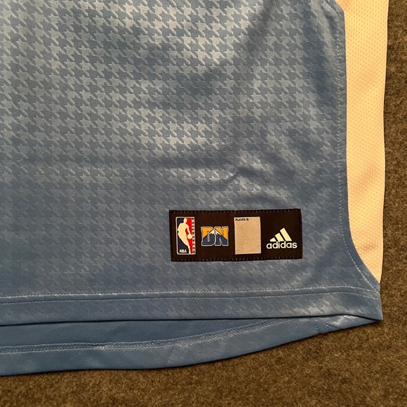DENVER NUGGETS 2007 Adidas Authentic NBA S/S Shooting Shirt SMALL Carmelo Era - Picture 3 of 16